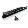 Digitus DN-91524U-EC 19" 24-porttinen Cat5e U/UTP kytkentäpaneeli, 1U, kaapelituella, musta