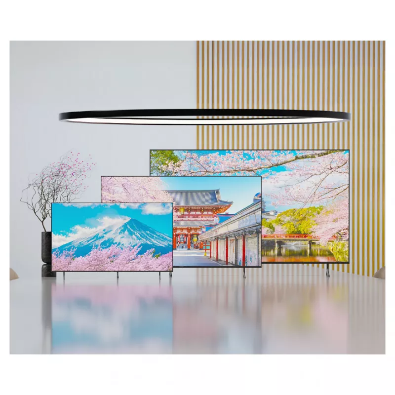 109,2cm/43 (3840x2160) JAPANNEXT JN-IPS430UHD60F 16:9 IPS 60Hz HDMI USB WLAN kaiuttimet musta