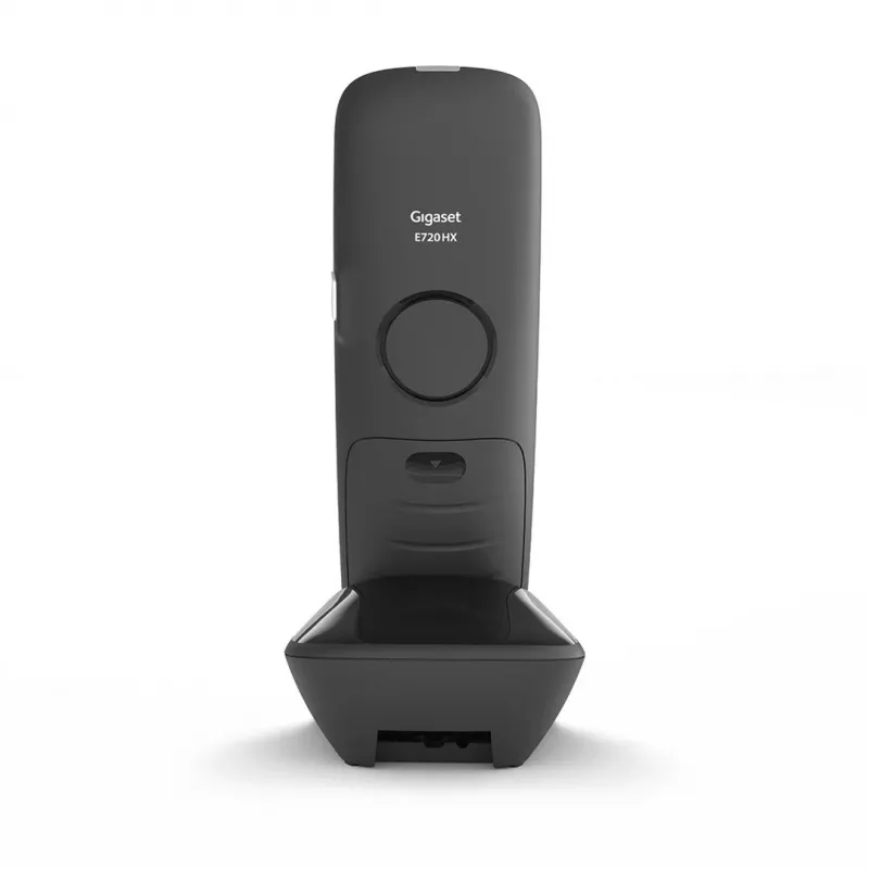 Gigaset E720HX analoginen/DECT-puhelin numeronäytöllä musta
