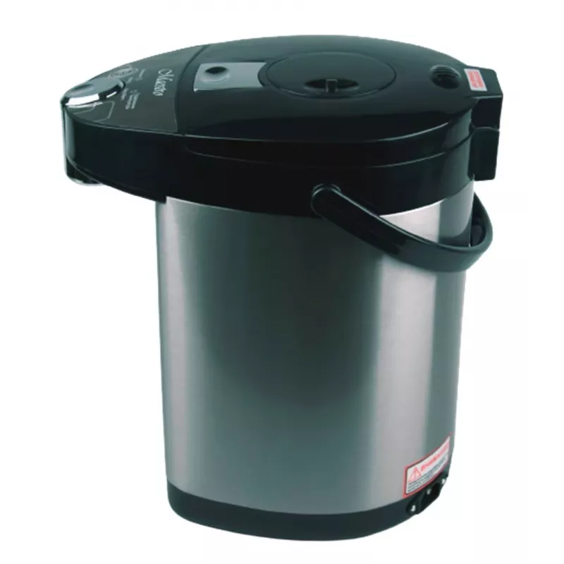 Feel-Maestro MR-081 -termospullo 3,8 l, hopea, musta