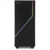 Sharkoon RGB FLOW Midi Tower ATX ilman virtalähdettä USB/audio