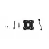Coldplate Alphacool 13851 akryyli läpinäkyvä 88x88x32.3mm