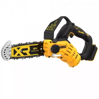 Pensasleikkuri DeWALT DCMPS520N-XJ, 20 cm terä, 8,5 m/s ketjunopeus, 18 V Li-Ion, 0,55 L öljysäiliö, 2,1 kg