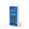 Savio CL-160 USB-kaapeli 2 m USB 2.0 USB C - USB C musta