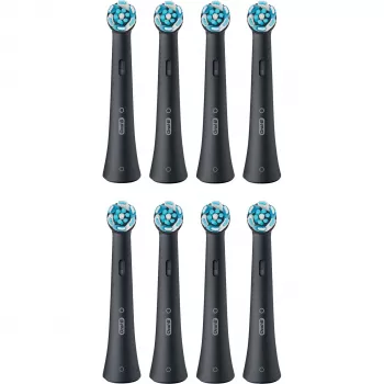 Varaosat hammasharjanpäät Oral-B IOUR8BK 8 kpl:n pakkaus, musta