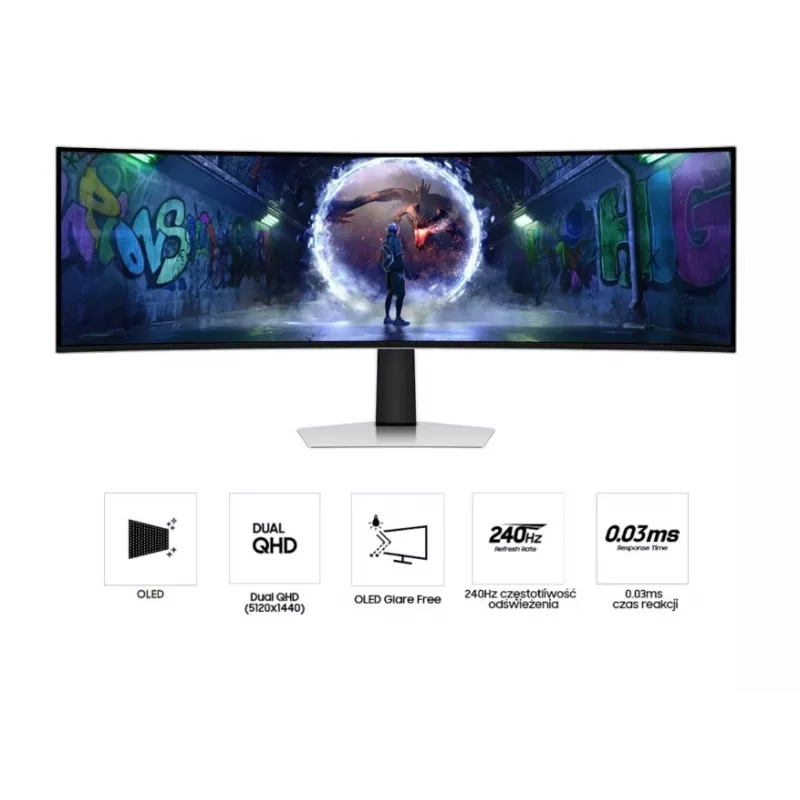 Näyttö Samsung Odyssey G9 OLED 49