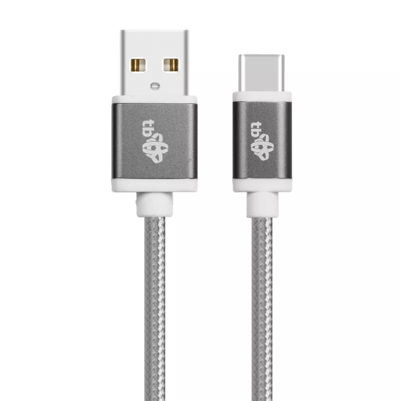 TB USB - USB-C-kaapeli 1,5 harmaa (AKTBXKUCSBA150S)
