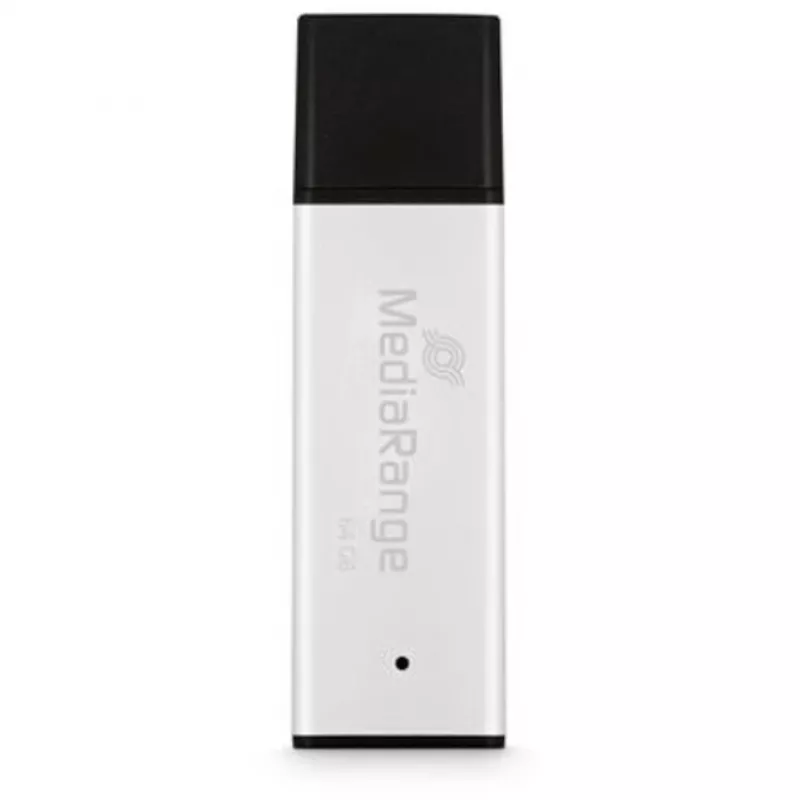 MEDIARANGE USB-muistitikku 64 GB USB 3.0 High Performance alumiini - USB-muistitikku - 64 GB