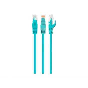 Verkkokaapeli GEMBIRD Cat6 U/UTP (UTP) PP6U-1.5M/G — 1,5 m, RJ-45–RJ-45, vihreä