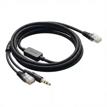 Adapterikaapeli Helos yhteensopiva Jabra 14201-10 kanssa — audio-/puhelinkuulokeyhteys