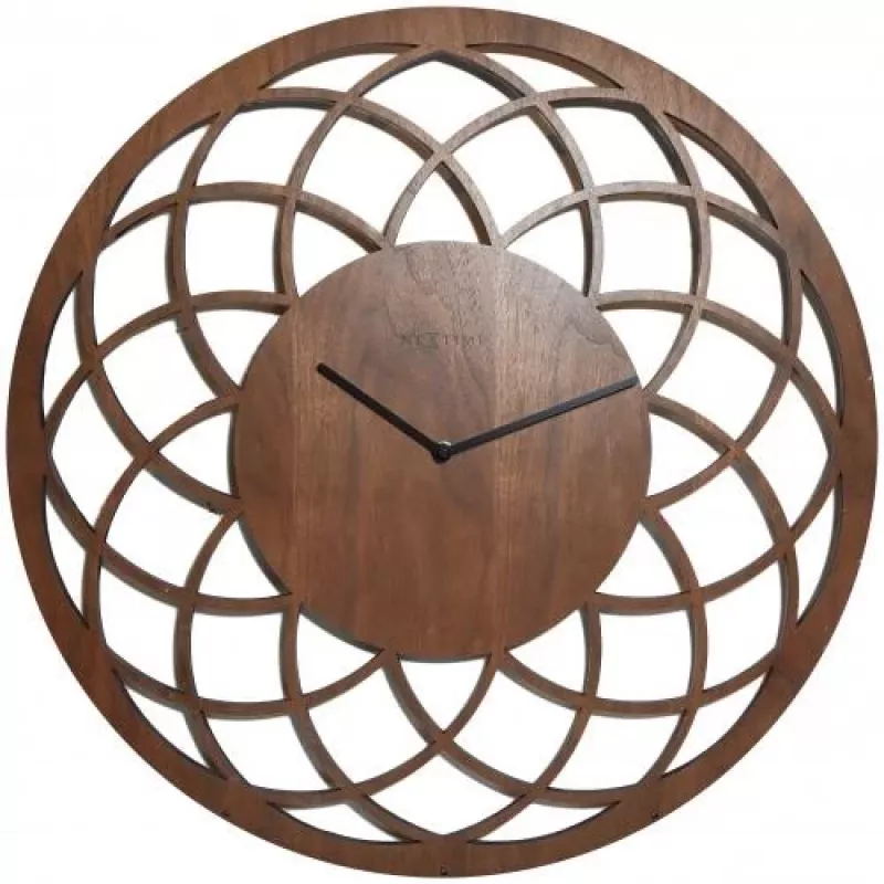 NeXtime kello 3115br Big Dreamcatcher, Ø60 cm, seinäkello, ruskea