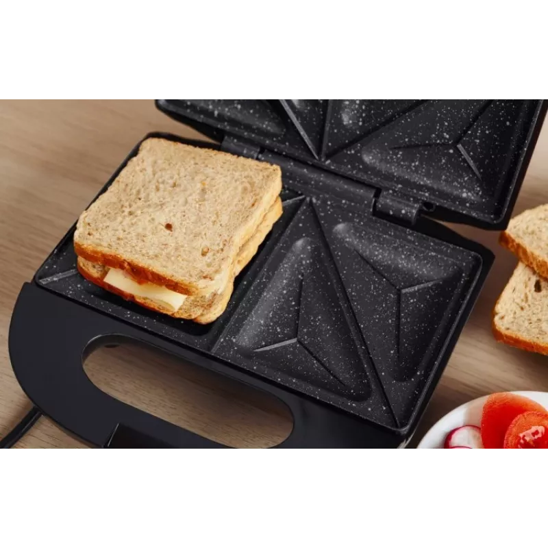 ELDOM Sandwich RUDDY, 750 W, graniittilevyt
