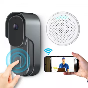 Video-ovisummeri Extralink SmartLife 1080p 5MP – ulkoyksikkö 1080p-videolla ja 5MP-anturilla