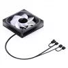 Tuuletin Jonsbo ZA-120 Reverse Blade PWM ARGB 120mm musta
