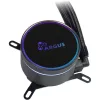 all-in-one-nestekühler INTER-TECH LC-360 RGB — 12 cm tuuletin, hydraulinen laakeri, musta