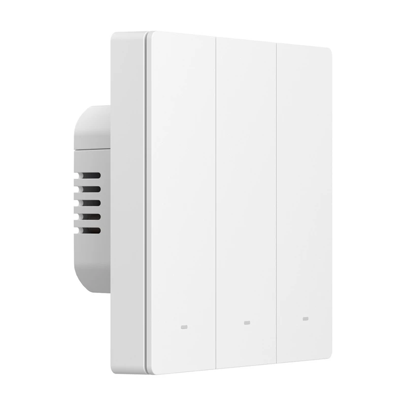 Kosketukseton seinäkytkin Sonoff ZBM5-3C-86W 3-kanava Zigbee, 3-osainen, uppoasennus