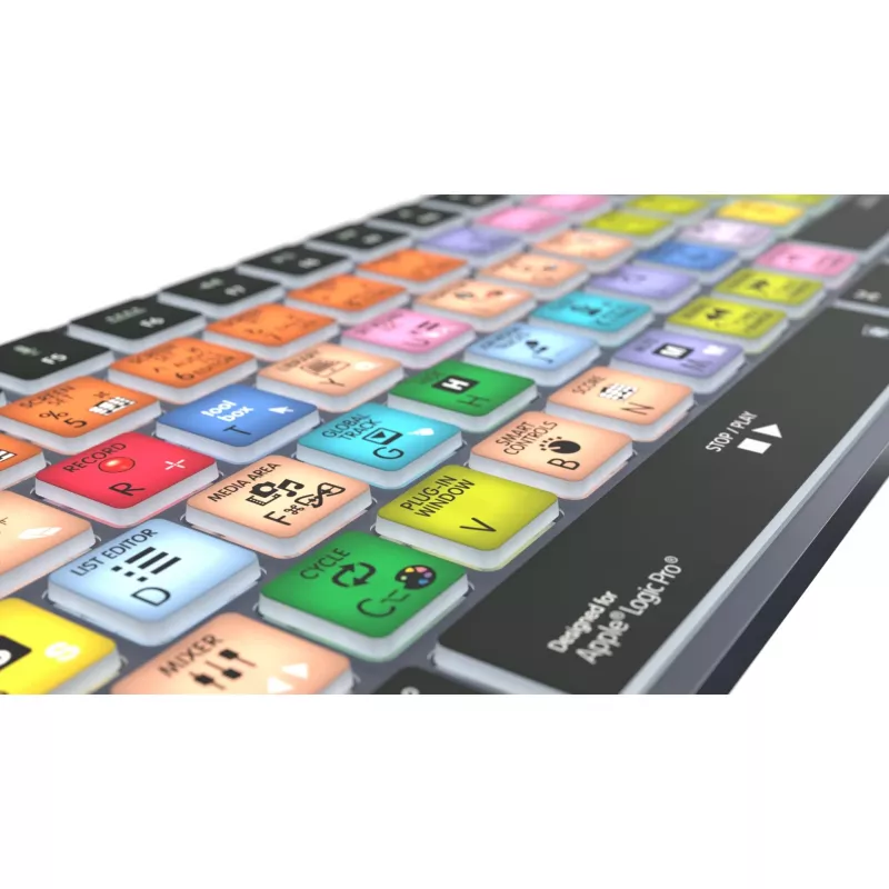 Logickeyboard LKB-LOGXP2-TM-UK näppäimistö Office QWERTY englanti Full-Size