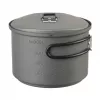ESBIT retkikeittosarja spriikeittimellä, alumiini 1,5 L, Ø15,4 cm, H115 mm, musta