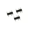 Y-kaapeliliitin aRGB 3-pin 2x 3-pin, 60cm musta, sis. liittimet
