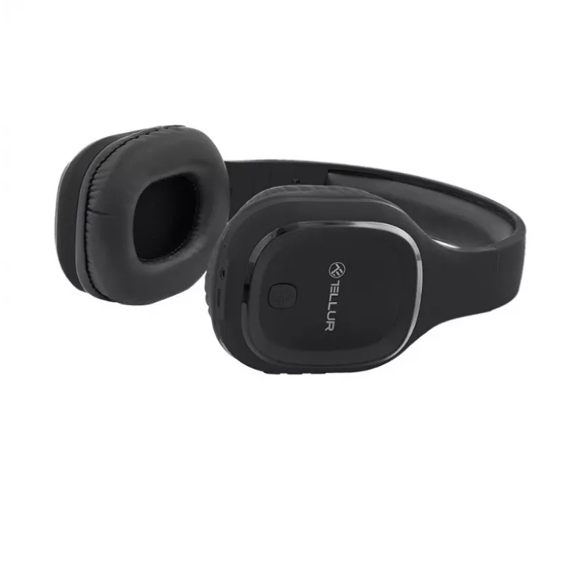 Kuulokkeet Tellur Bluetooth Over-Ear-kuulokkeet Pulse musta