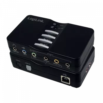 LogiLink USB Sound Box Dolby 7.1 8-kanavainen 7.1 kanavaa