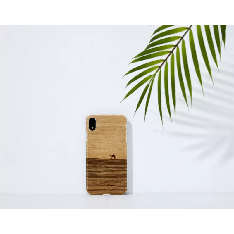 man and wood -älypuhelinkotelo iPhone XR:lle — Terra White suojakotelo