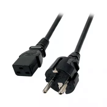 EFB-Elektronik virtakaapeli suojakosketinpistoke 180° - C19 180°, musta, 1,8 m, 3 x 1,50 mm² valmistaja: EFB Elektronik (EK511.1,8)