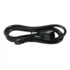 APC virtakaapeli, C13 - C20, 2,0 m, 2 m, C20-liitin, C13-liitin, 10 A