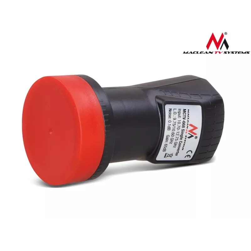 Satelliittiyksikkömuunnin MACLEAN MCTV-668 Single-Output LNB