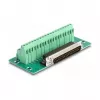 DeLOCK D-Sub 37-napainen pistoke riviliittimeen DIN-kiskoon 51 mm 30 mm 116 mm