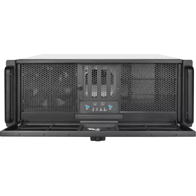 Silverstone RM400 Rack musta, harmaa