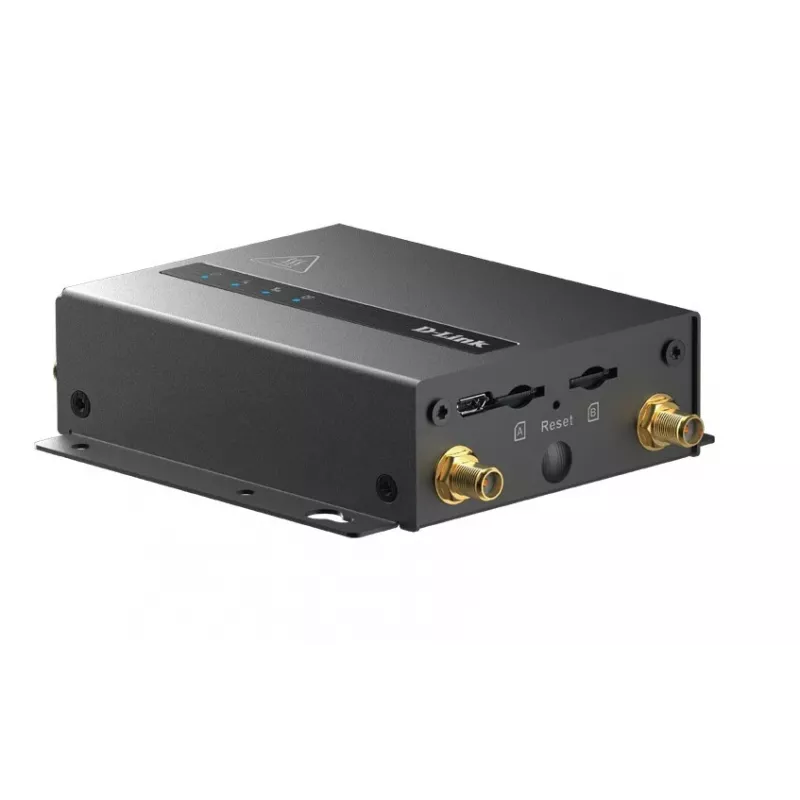 D-Link 5G M2M VPN PoE+ modeemireititin, RJ45, ulkoinen, IEEE 802.3at, musta, 48 - 57 V, -30 - 70 °C