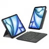 Folio-näppäimistökotelo Inateck KB04122 11 tuuman iPadille — QWERTZ-asettelu, Bluetooth, 500 mAh akku, 450 g