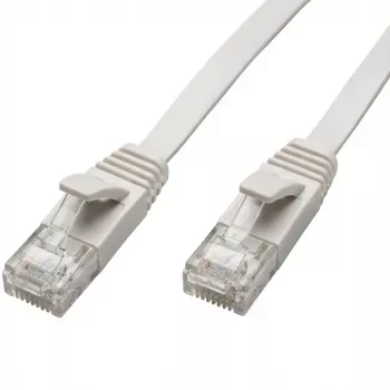 Verkkokaapeli Captiva 80269 patch-kaapeli CAT 6a RJ45 0,5 m valkoinen
