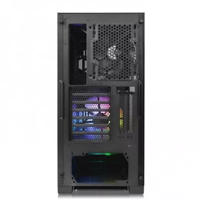 PC-kotelo Thermaltake Commander G32 TG ARGB Midi Tower musta