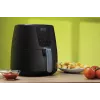 Kiertoilmakypsennin JATA JEFR1225 5 l 1300 W musta
