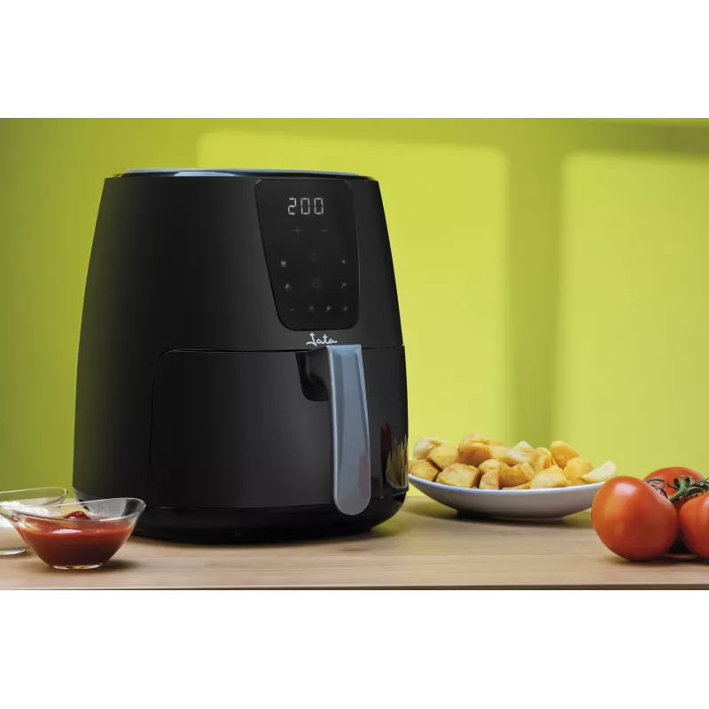Kiertoilmakypsennin JATA JEFR1225 5 l 1300 W musta