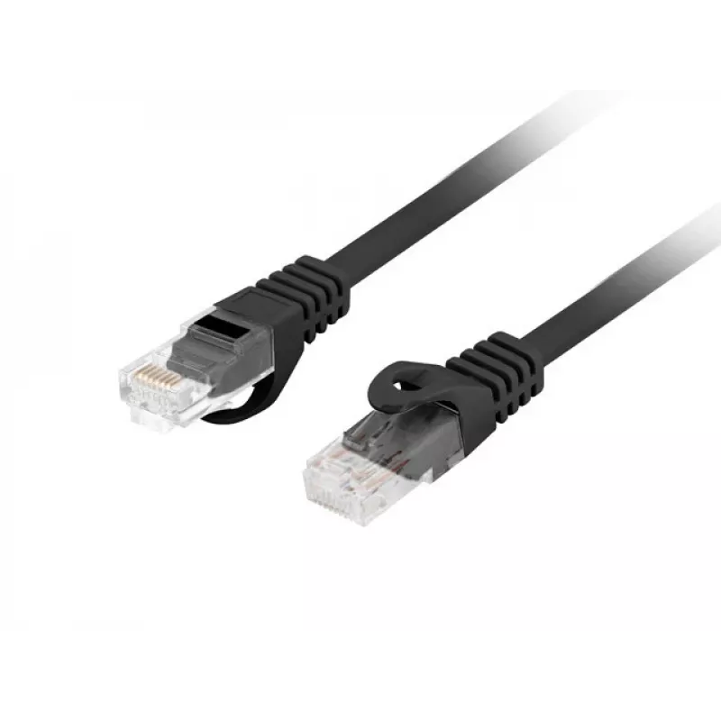 LANBERG Cat6 -verkkokaapeli RJ-45 U/UTP 3 m musta