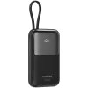 OnPower 101 integroidulla kaapelilla 10000 mAh PD22.5W musta