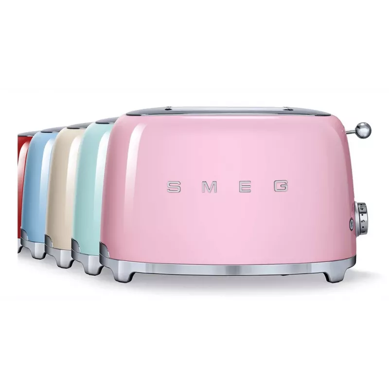 Smeg leivänpaahdin TSF01PKEU (pinkki)