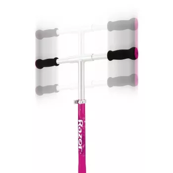 Potkulauta Razor A5 Lux – alumiinia, taitettava, 20 cm polyuretaanipyörät, säädettävä ohjaustanko, enintään 100 kg, pinkki