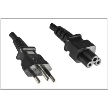 Microconnect PE010818BRAZIL virtajohto musta 1,8 m C5-liitin