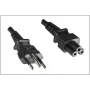 Microconnect PE010818BRAZIL virtajohto musta 1,8 m C5-liitin