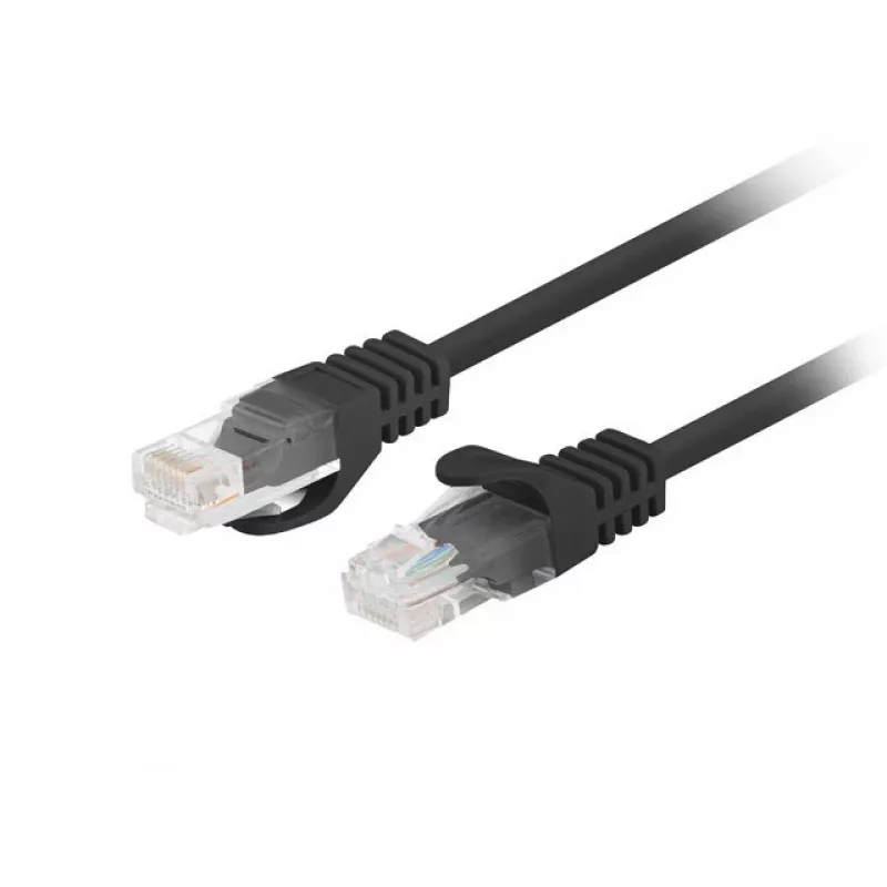 Lanberg PCU6-10CC-0750-BK verkkokaapeli musta 7,5 m Cat6 U/UTP
