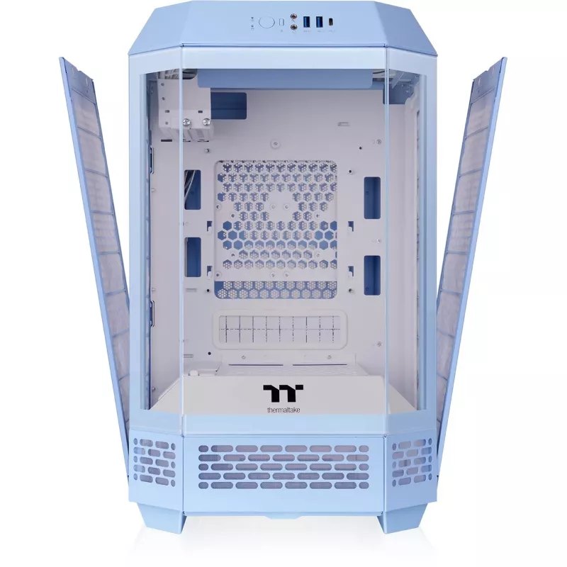 PC-kotelo Thermaltake The Tower 250 Hydrangea Blue Mini Tower