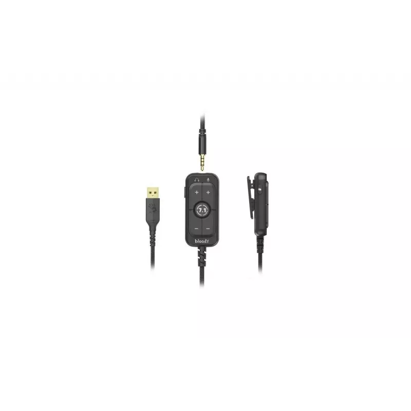 Kuulokkeet A4Tech Bloody M590i USB+AUX3.5 Sports punainen 7.1