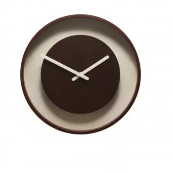 NeXtime kello 3047 Color Change, Ø28 cm, seinäkello, ruskea