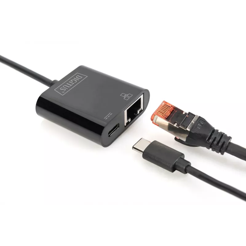 USB Type-C Gigabit Ethernet -sovitin Digitus DN-3027
