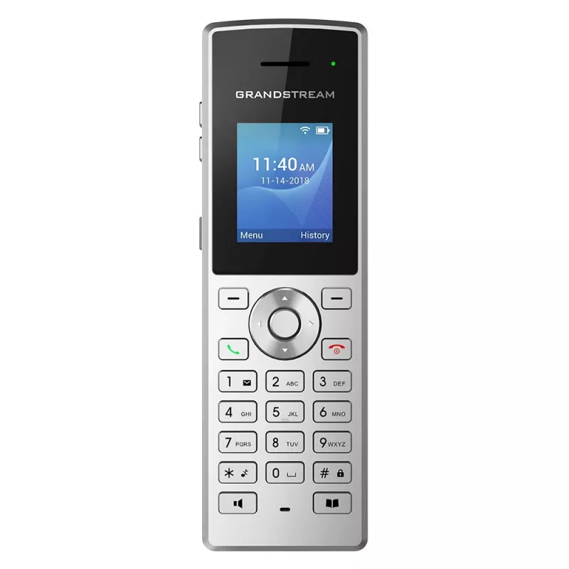 Grandstream Networks WP810 IP-puhelin musta. Metallic 2 linjaa TFT Wi-Fi