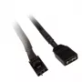 ARGB-3-Pin sovitinkaapeli Kolink L1-3ADP1-15 – 15 cm, 3-Pin-ARGB-muunnin